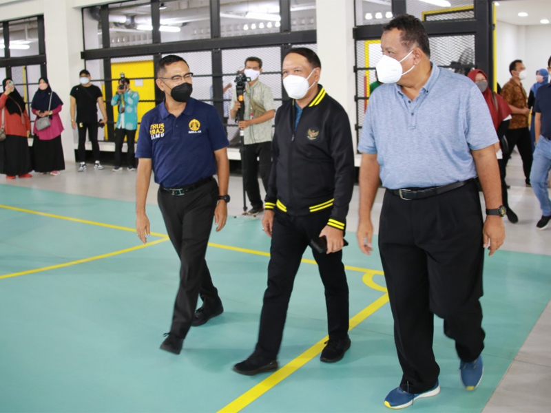 Peresmian Sarana Olahraga Zona 1 Kampus UI Depok 