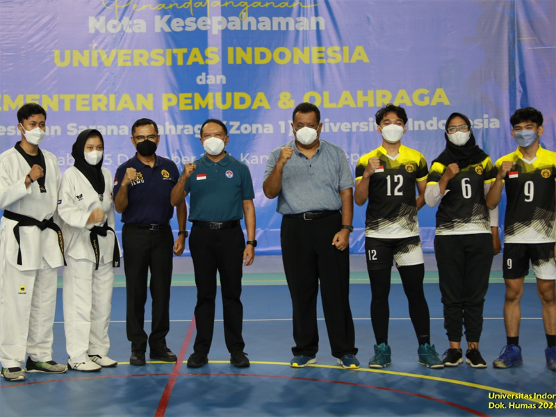 Peresmian Sarana Olahraga Zona 1 Kampus UI Depok 