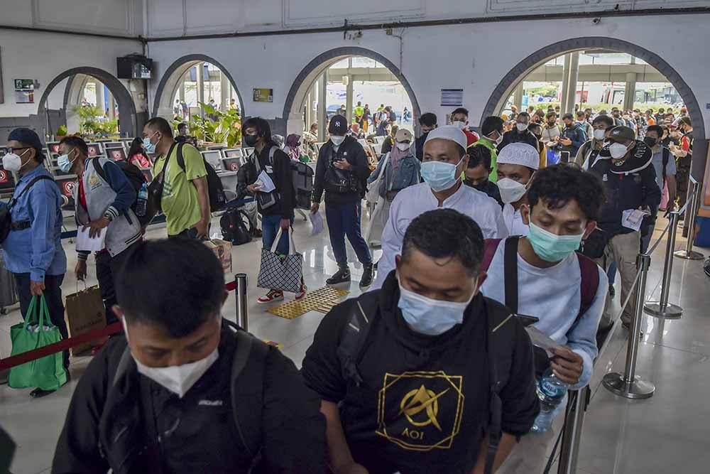 Puncak Arus Mudik Natal dan Tahun Baru 2022