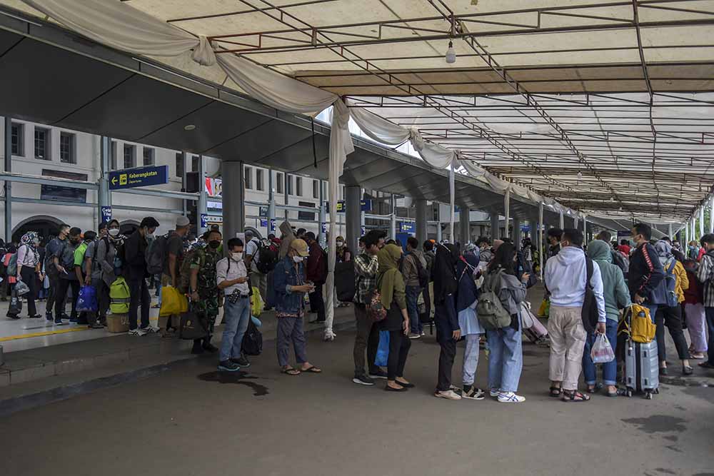 Puncak Arus Mudik Natal dan Tahun Baru 2022