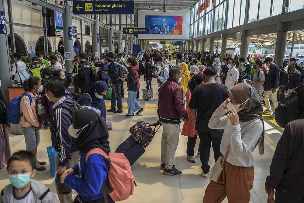 Puncak Arus Mudik Natal dan Tahun Baru 2022