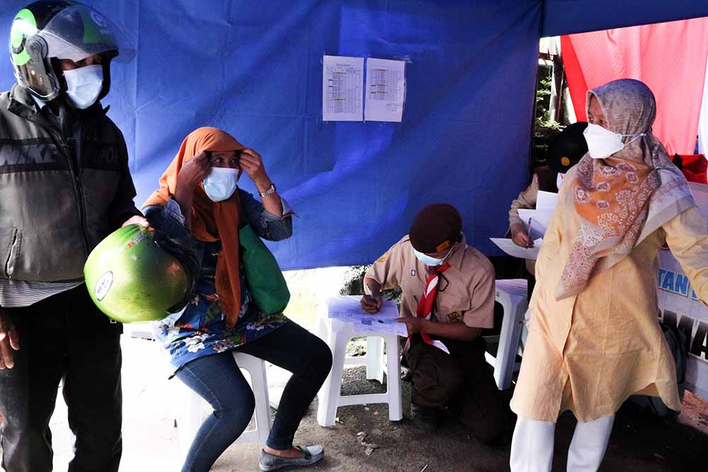 Razia Prokes dan Vaksin di Kawasan Wisata Puncak