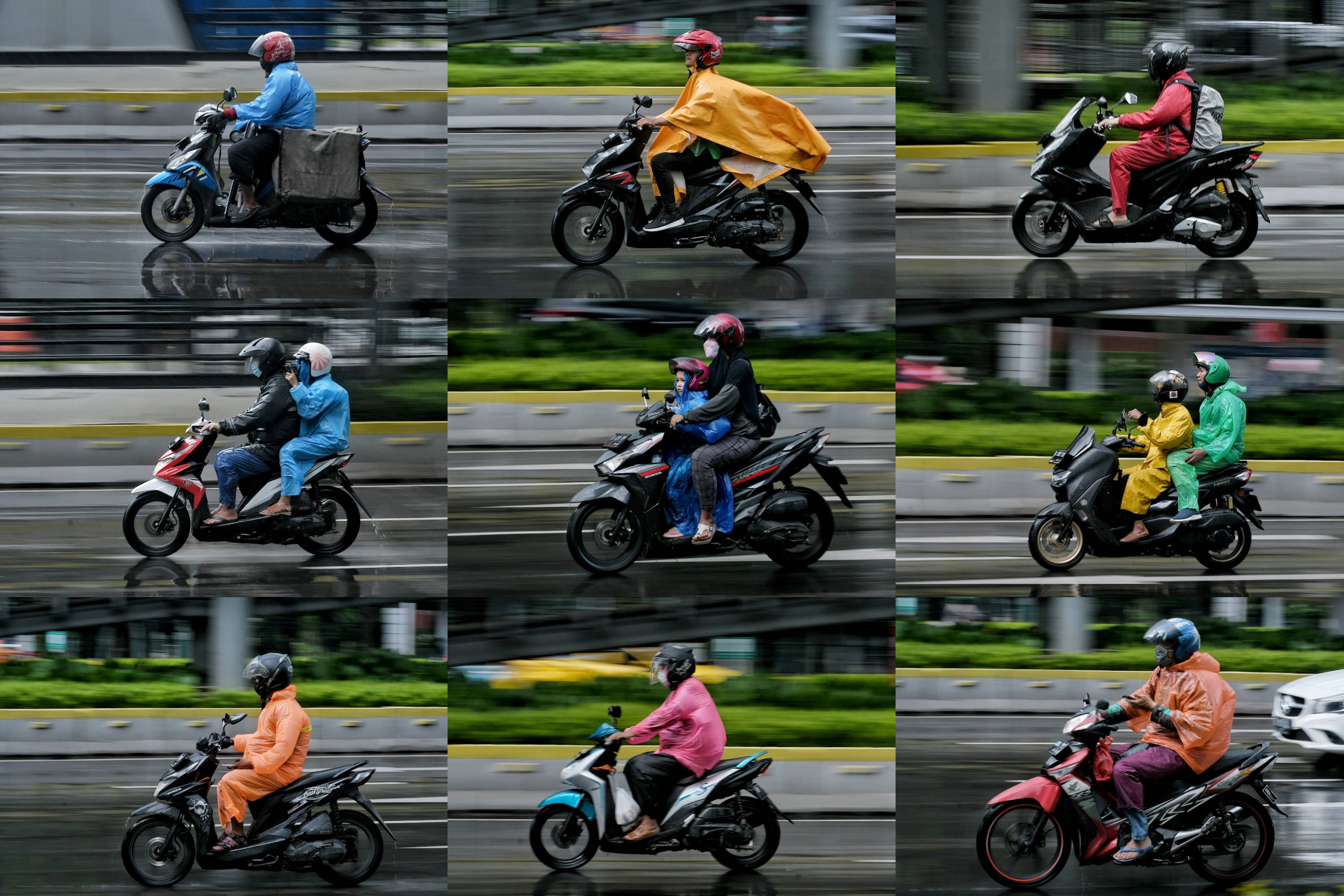 Bahaya Jas Hujan Ponco