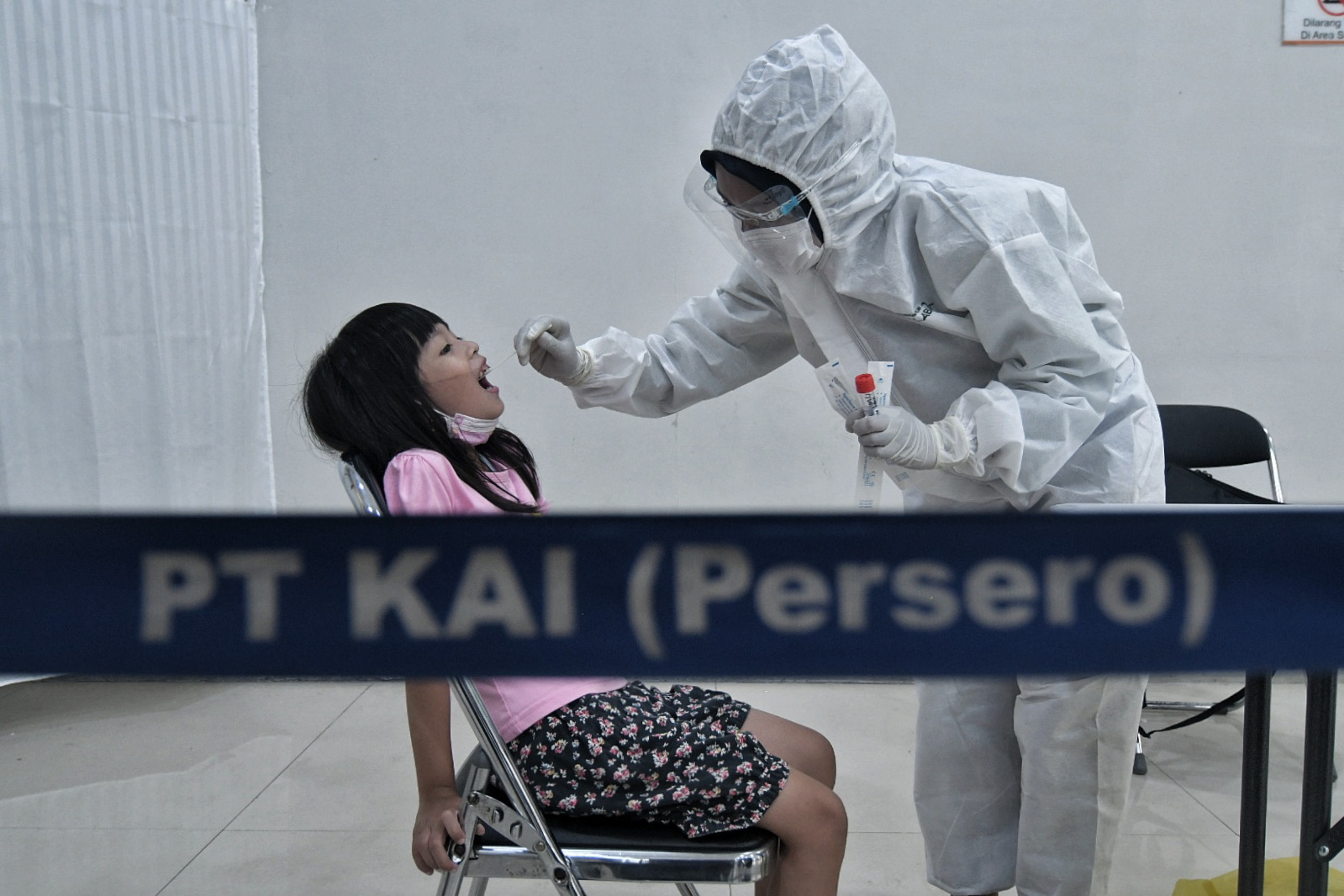 PCR Anak di Bawah 12 Tahun untuk Perjalanan Kereta Jarak Jauh