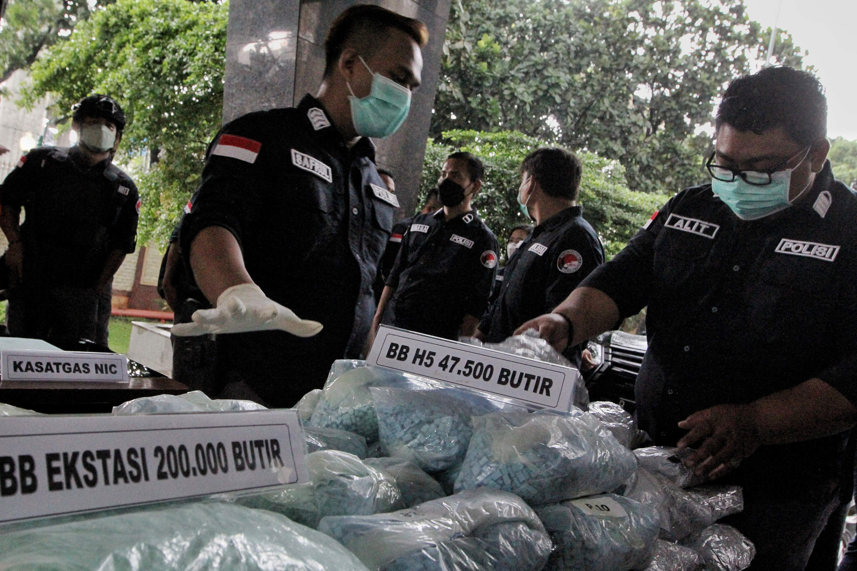 Rilis Kasus Narkoba Bareskrim Polri