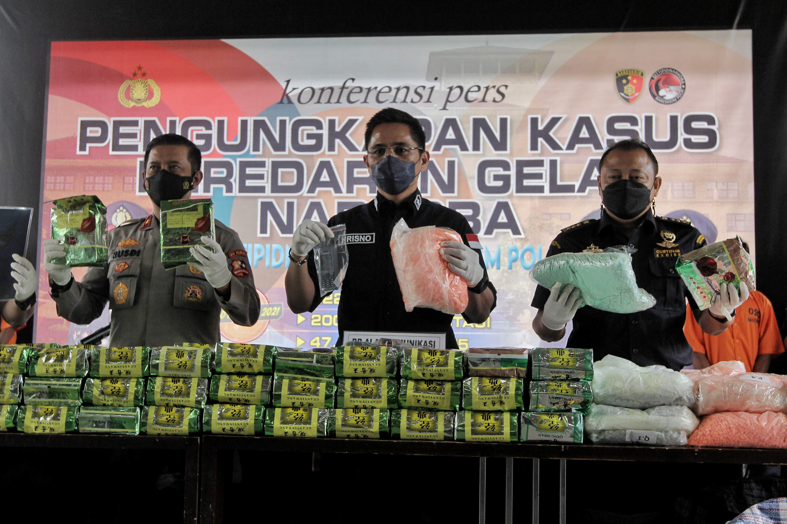 Rilis Kasus Narkoba Bareskrim Polri