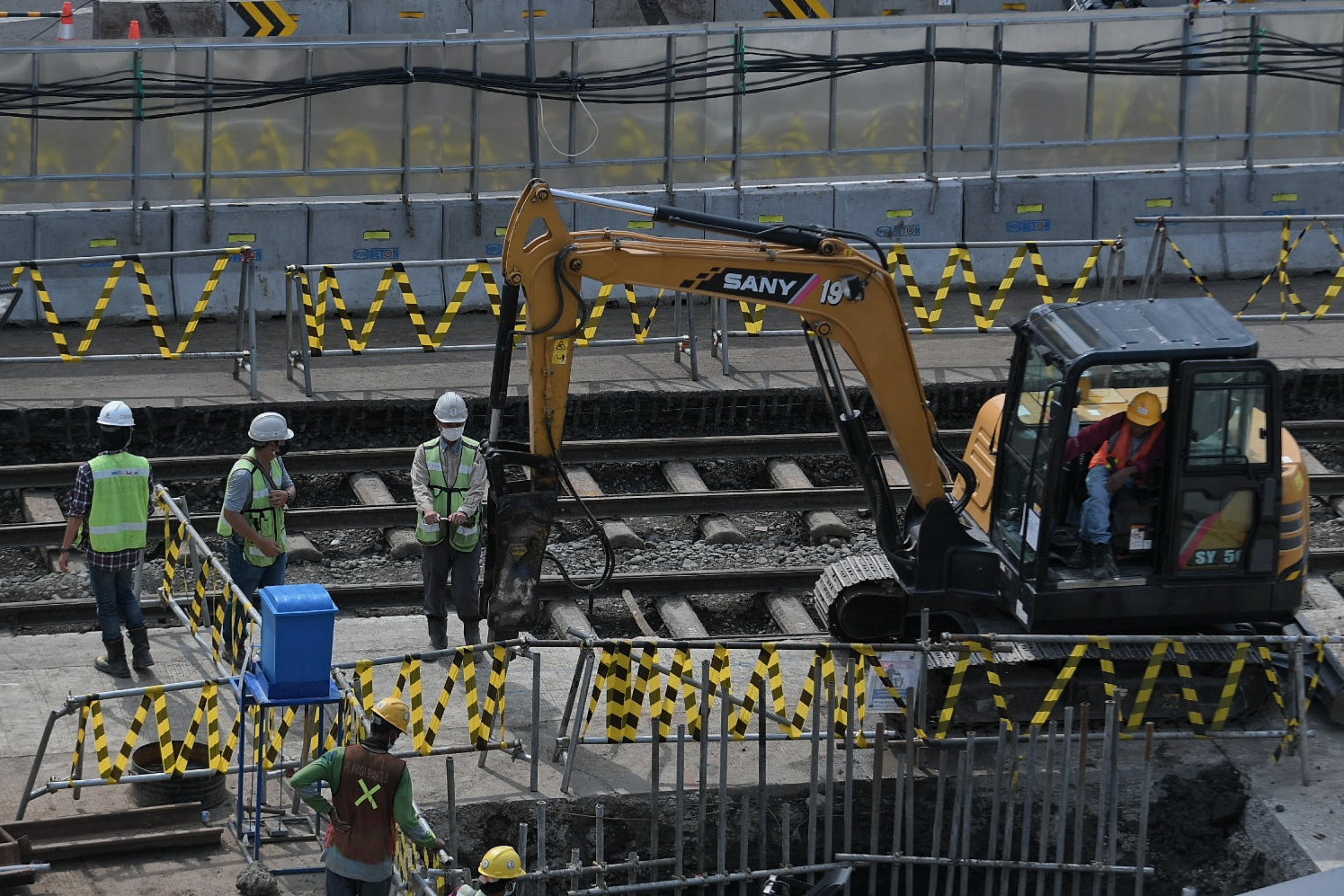Penemuan Rel Trem di Proyek MRT Glodok-Kota