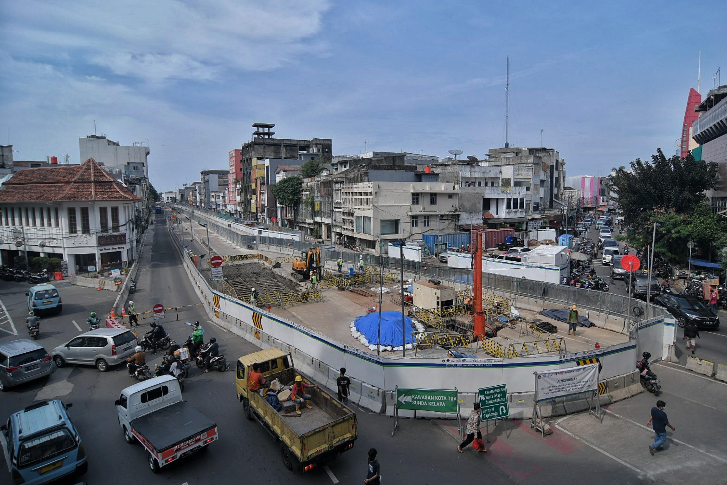 Penemuan Rel Trem di Proyek MRT Glodok-Kota