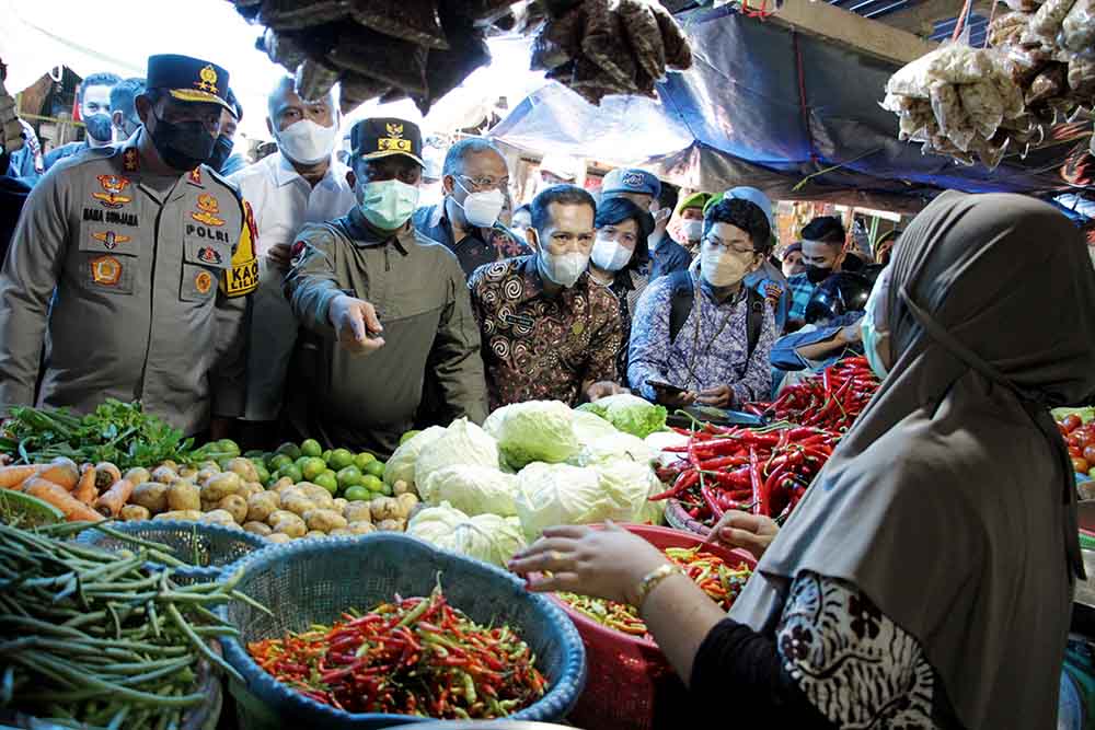 Sidak Harga Pangan Menjelang Nataru