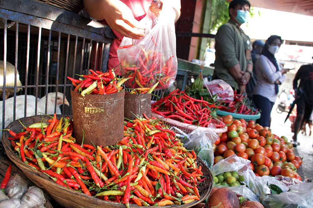 Sidak Harga Pangan Menjelang Nataru