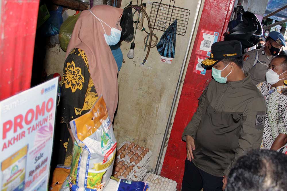 Sidak Harga Pangan Menjelang Nataru