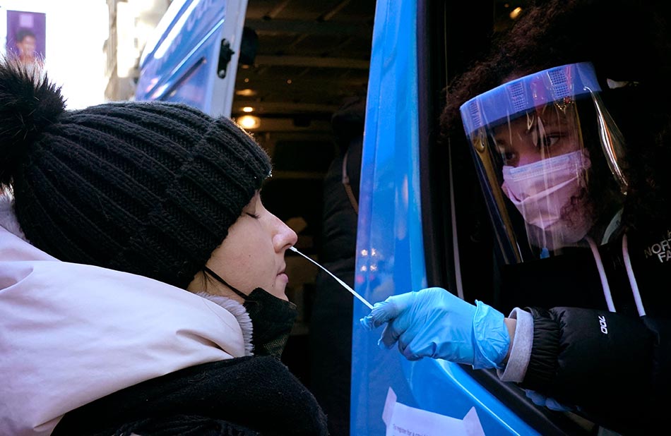 Kasus Covid-19 di AS Capai 1 Juta  Sehari