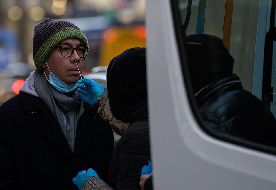 Kasus Covid-19 di AS Capai 1 Juta  Sehari