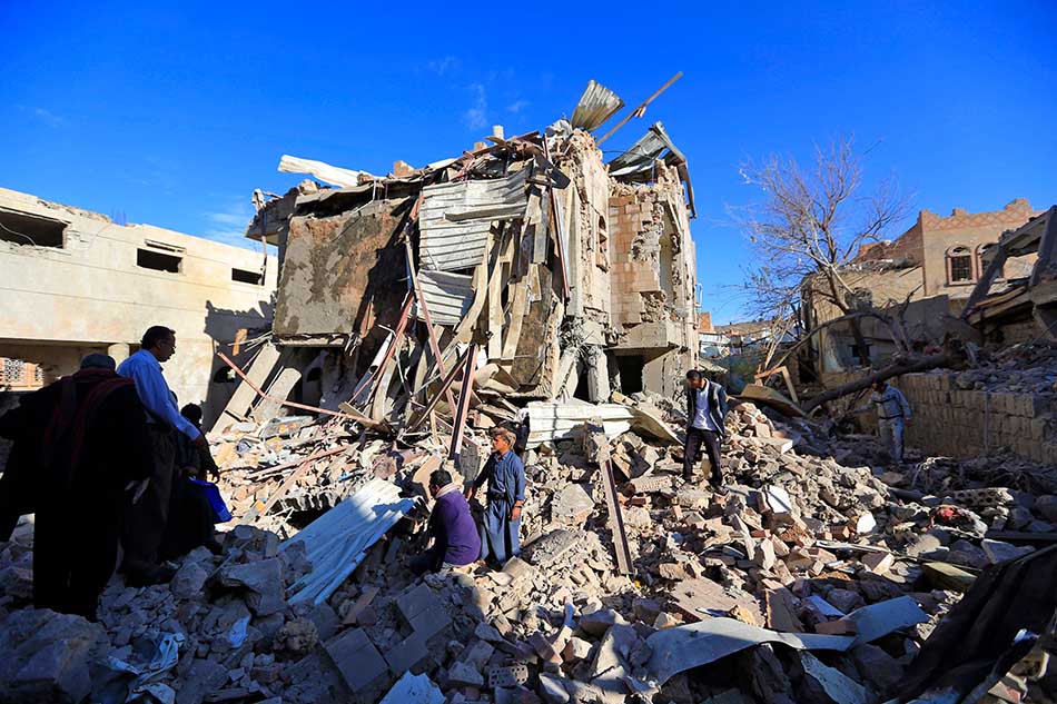 Serangan Udara Koalisi Saudi Tewaskan 20 Warga Yaman