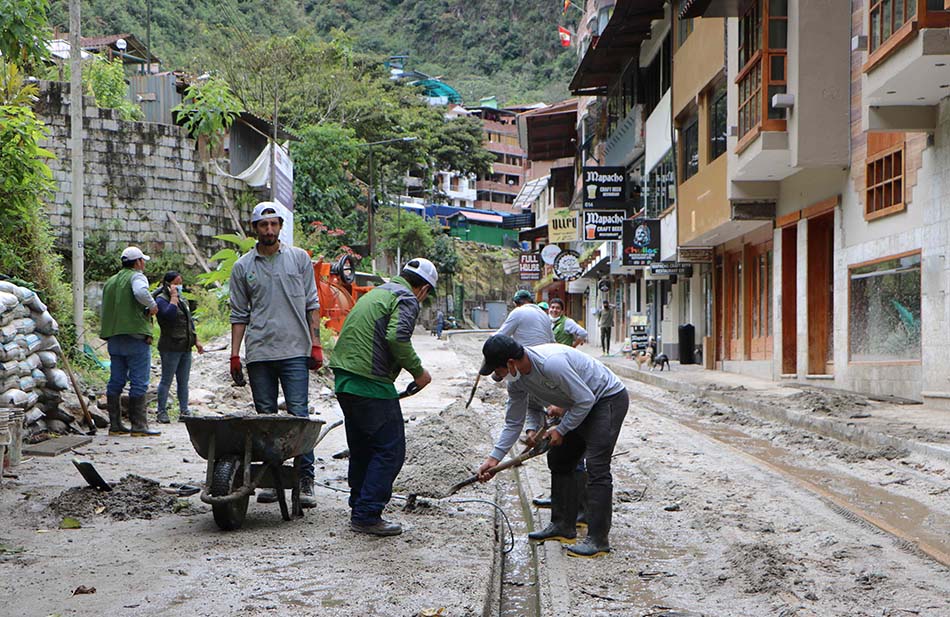 Banjir di Machu Picchu