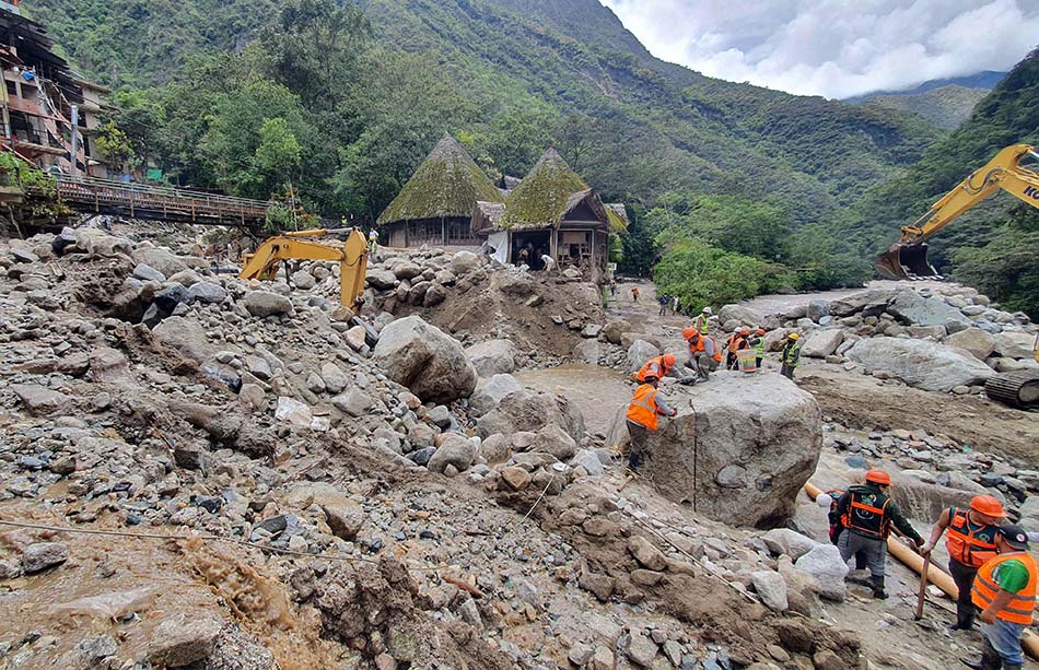 Banjir di Machu Picchu