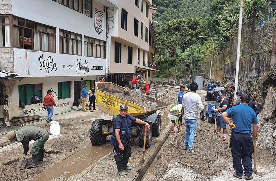 Banjir di Machu Picchu
