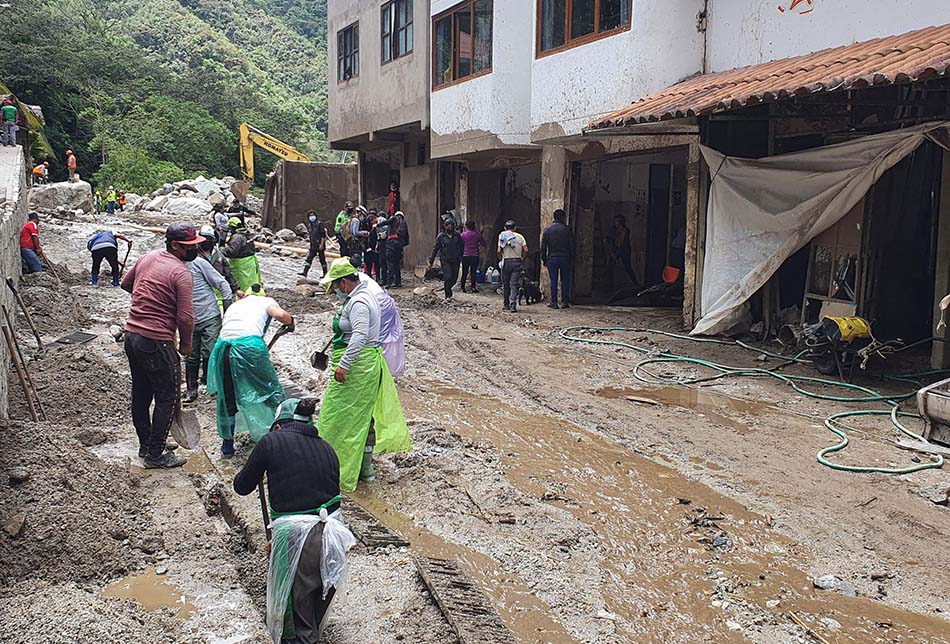Banjir di Machu Picchu