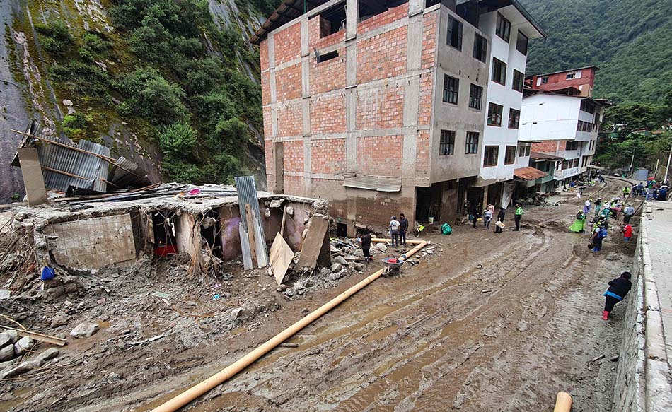 Banjir di Machu Picchu