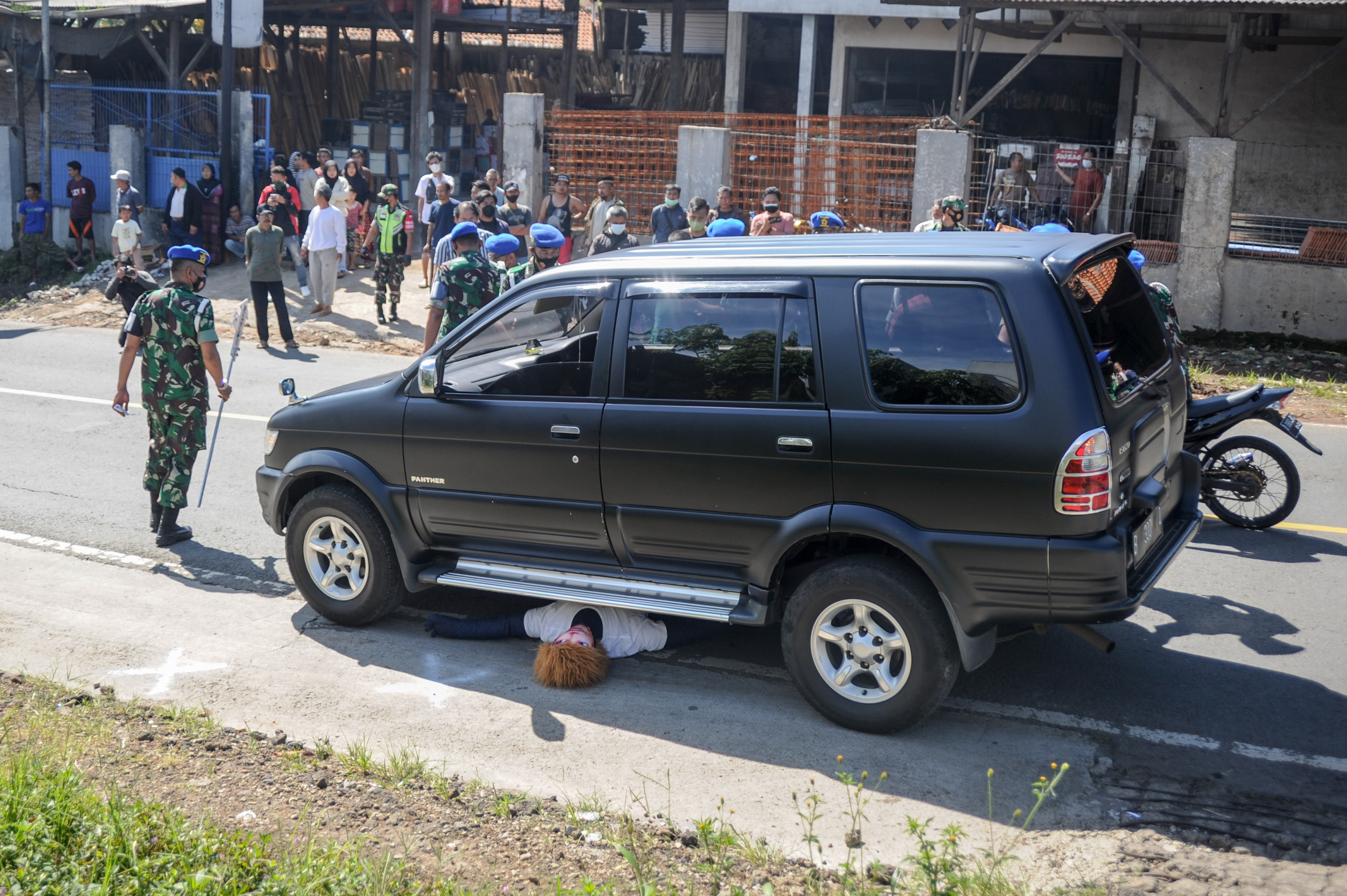 Rekontruksi Tabrak Lari di Nagreg