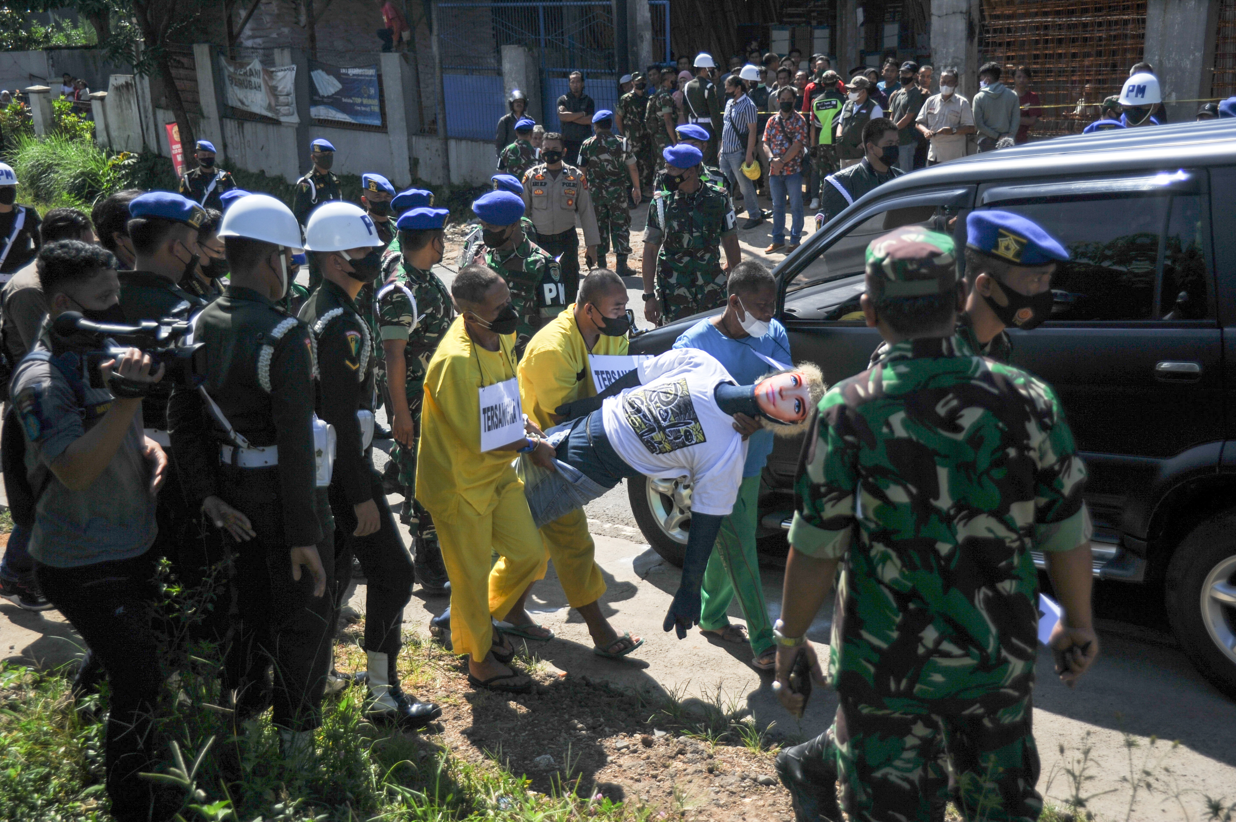 Rekontruksi Tabrak Lari di Nagreg