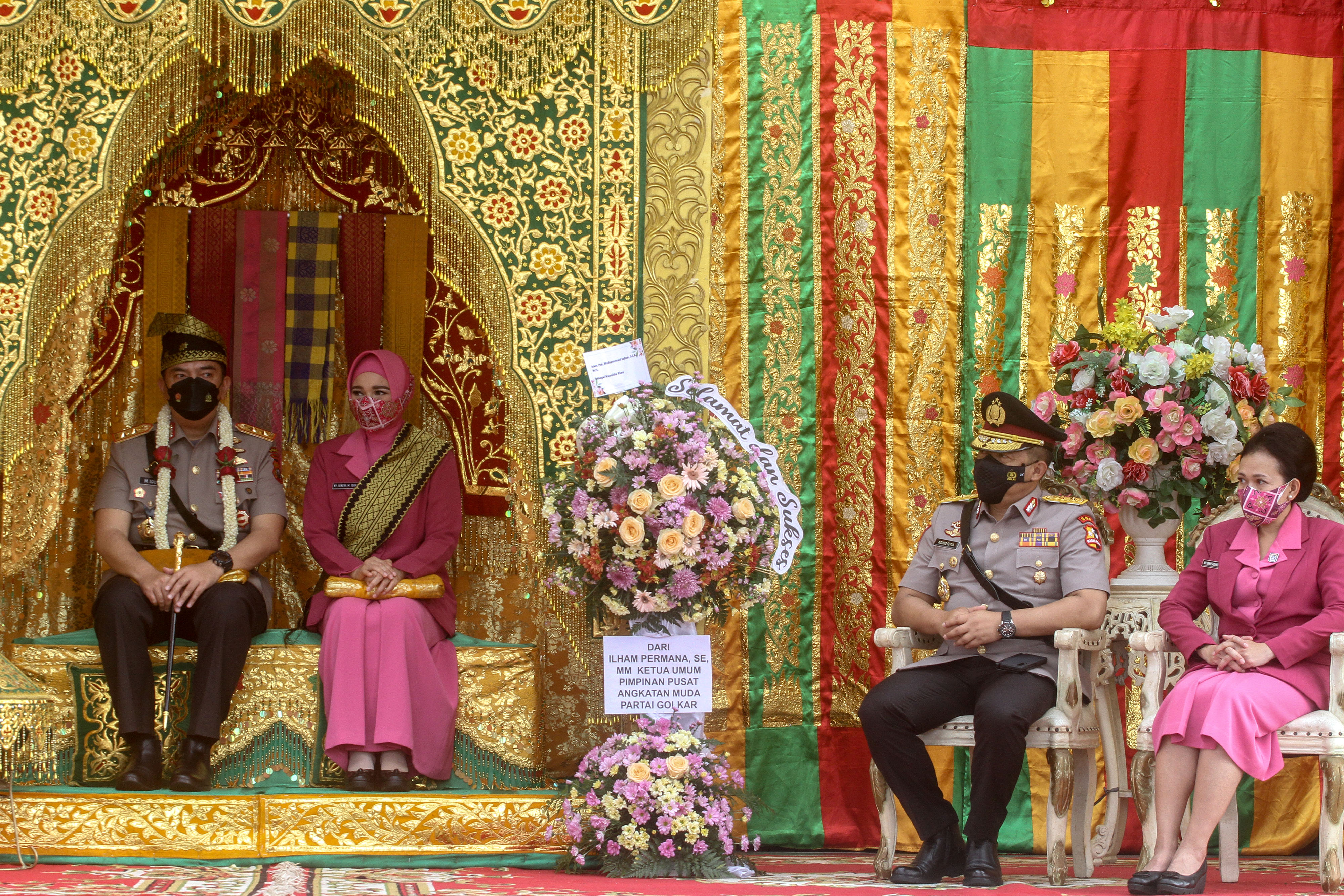 Parade Kedatangan Kapolda Riau