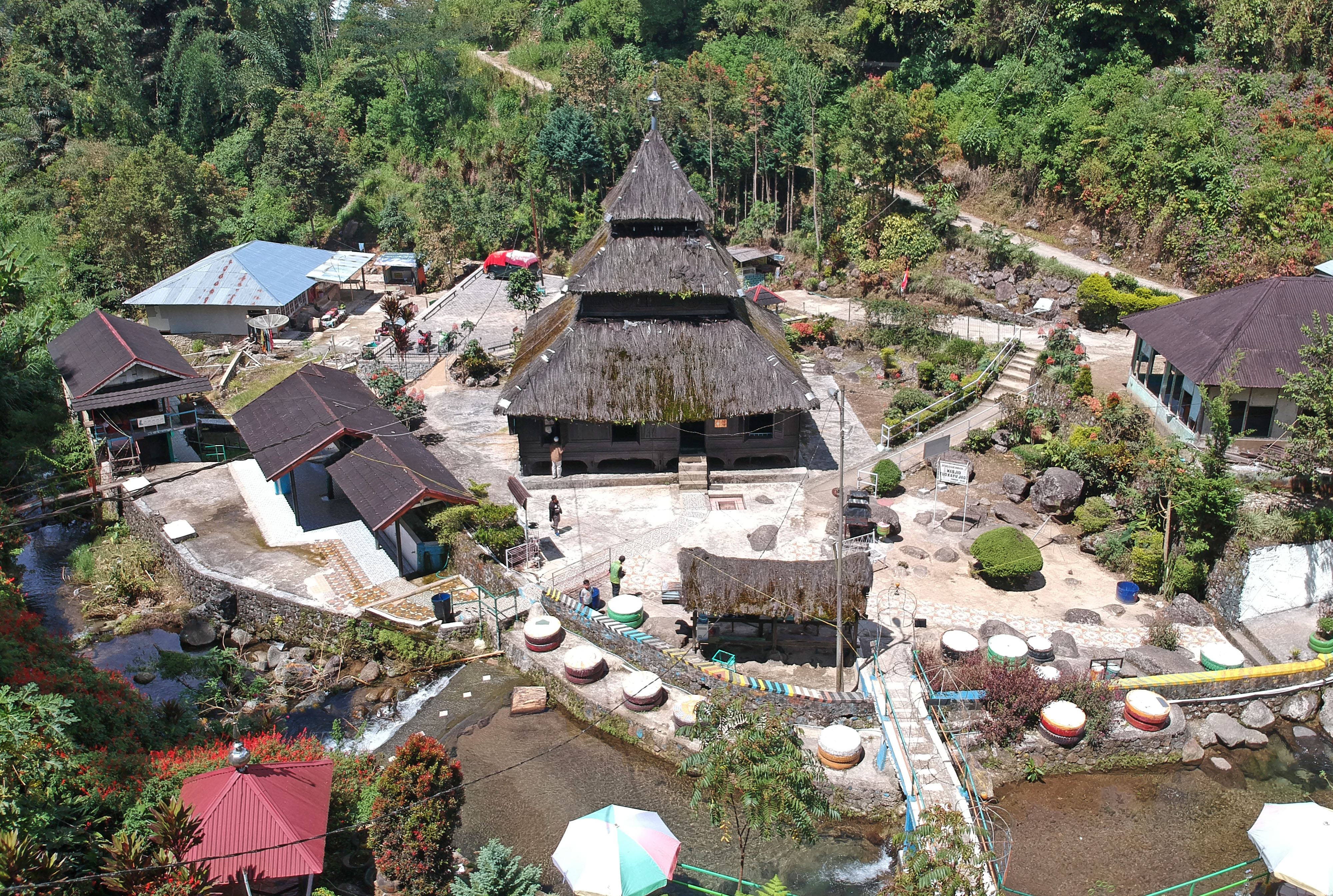 Masjid Tuo Kayu Jao di Sumatera Barat