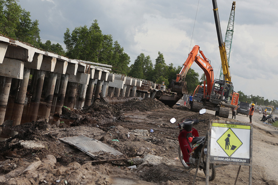 Pembangunan Jembatan Layang Trans Kalimantan