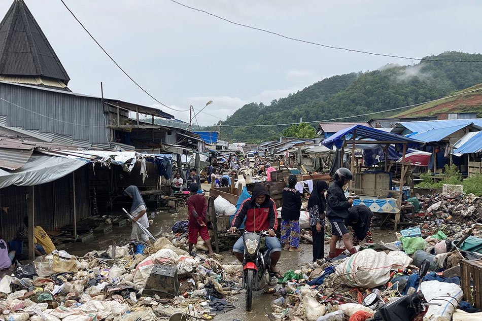 Pasar Youtefa  Pascabanjir 