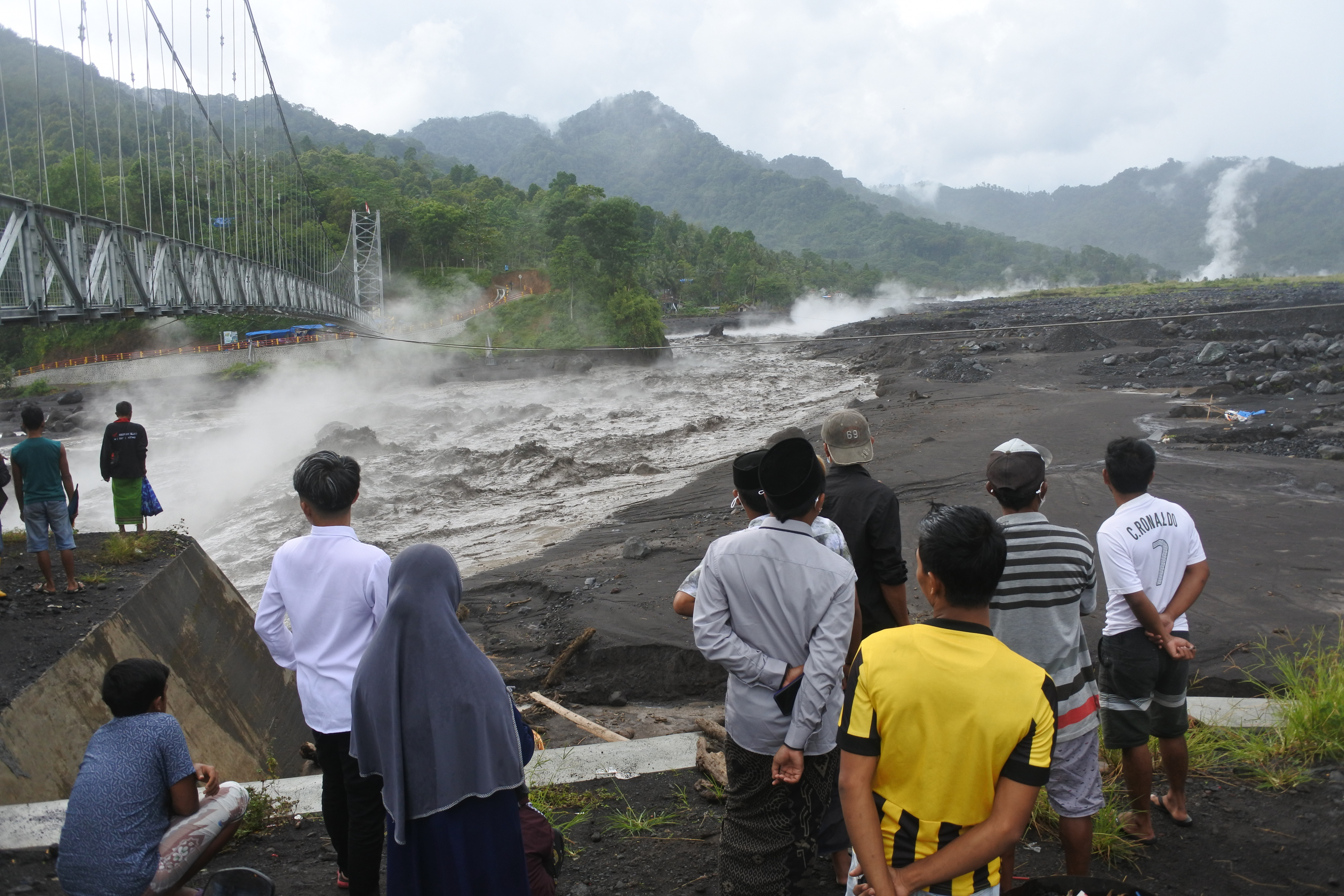 Lahar Hujan Erupsi Gunung Semeru