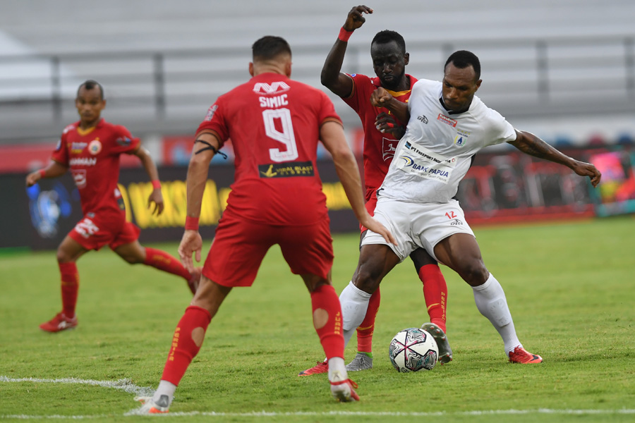 Persipura Takklukan Persija Jakarta