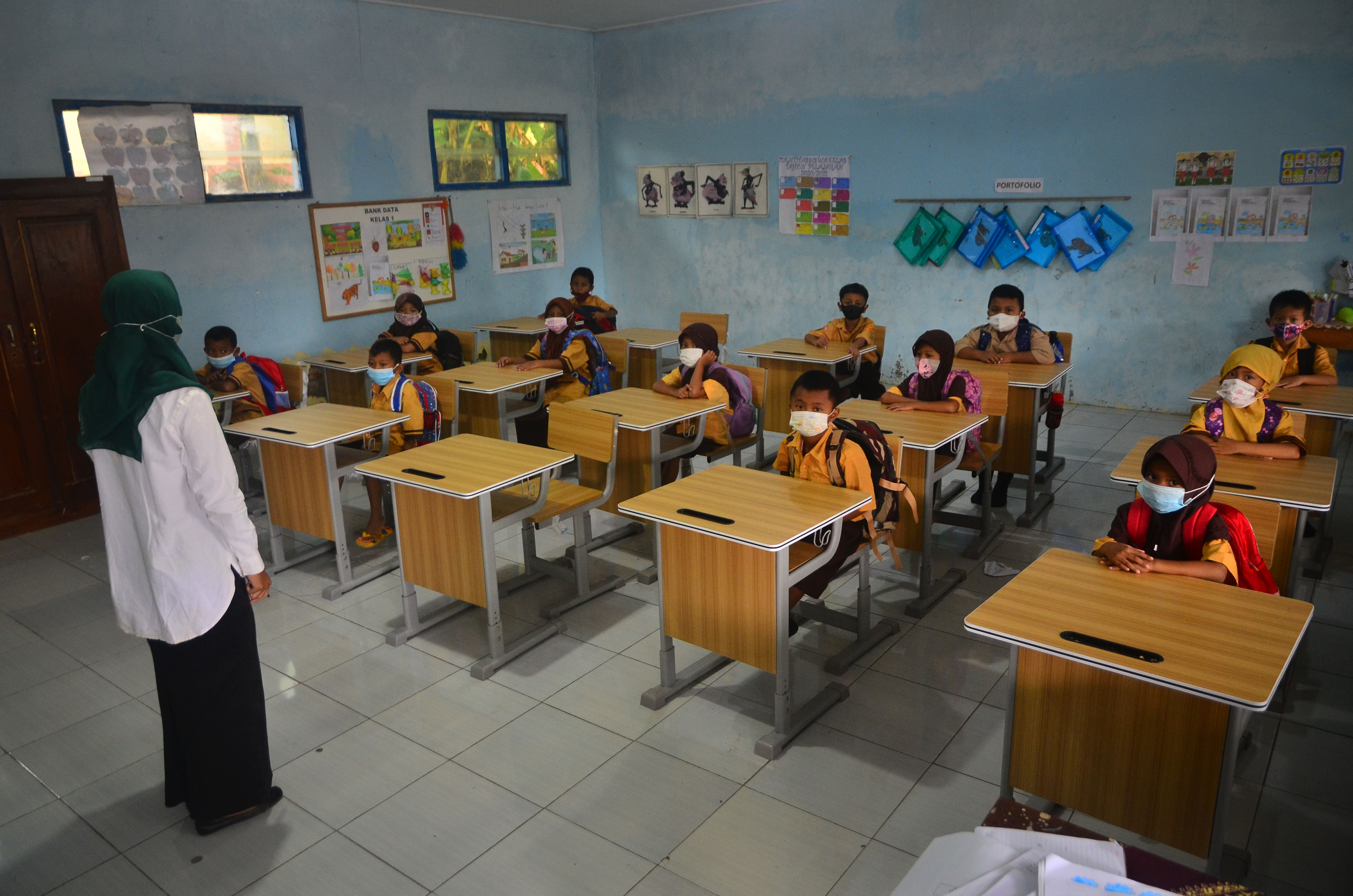 Pelaksanaan PTM Secara Penuh di Kudus