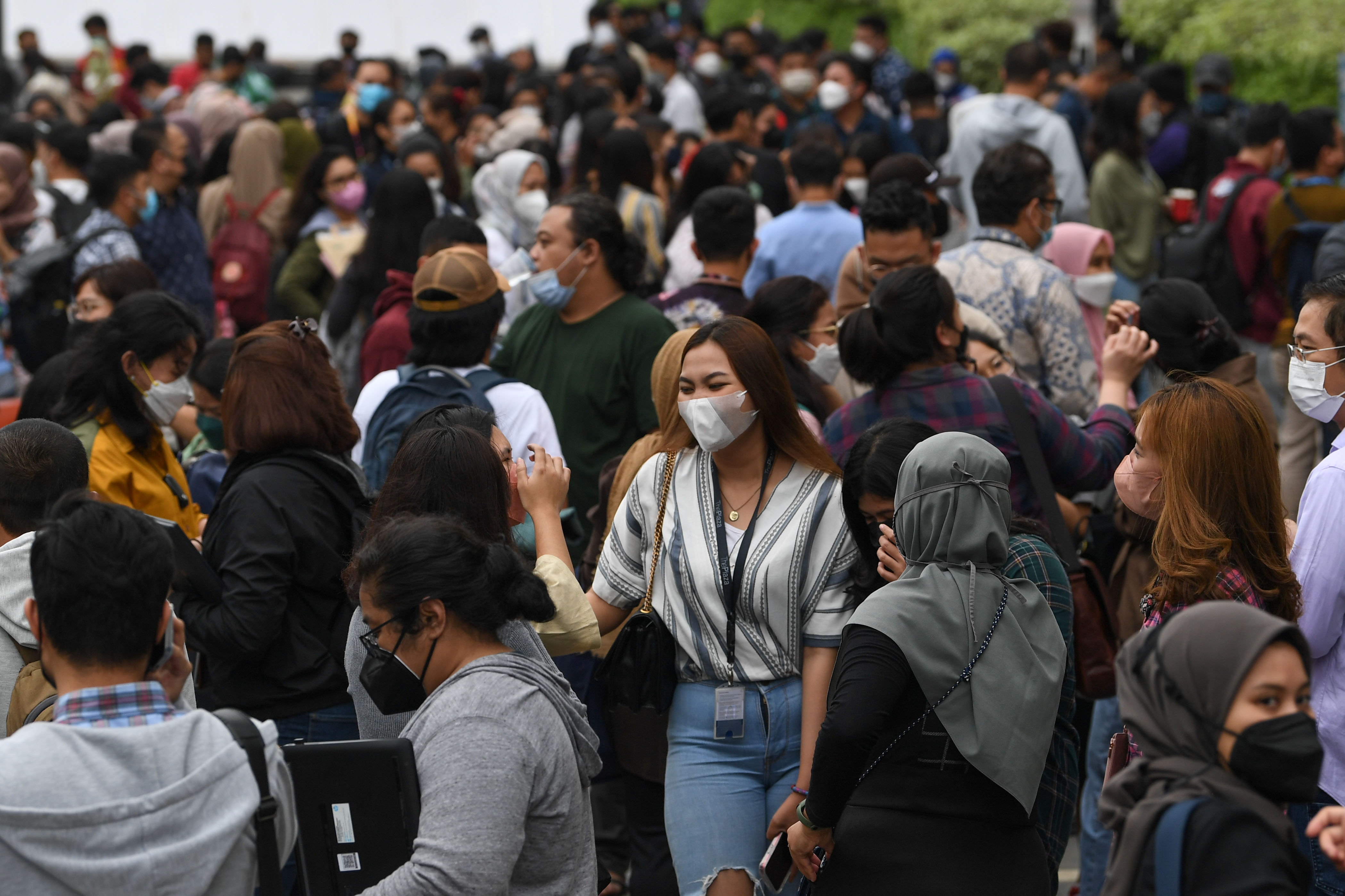 Dampak Gempa Banten di Jakarta