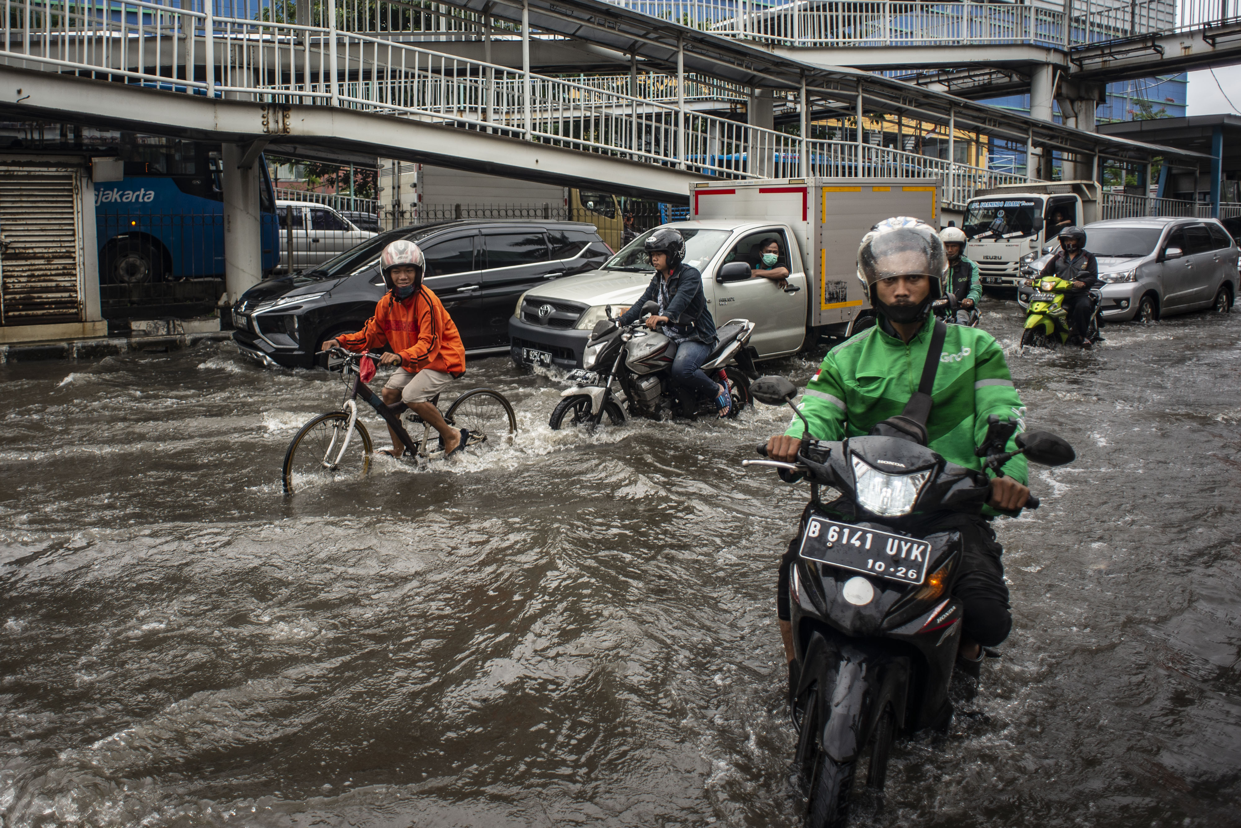 Banjir di Mangga Dua