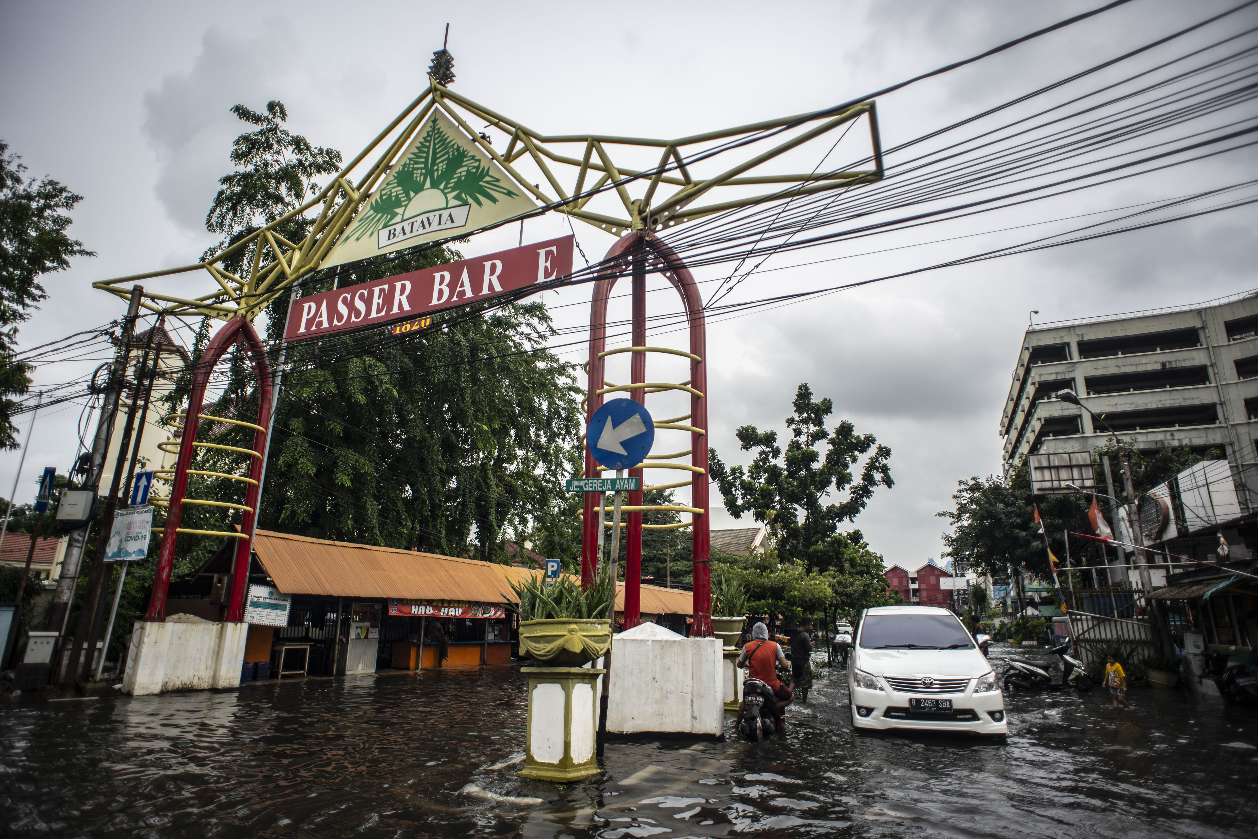 Banjir di Mangga Dua