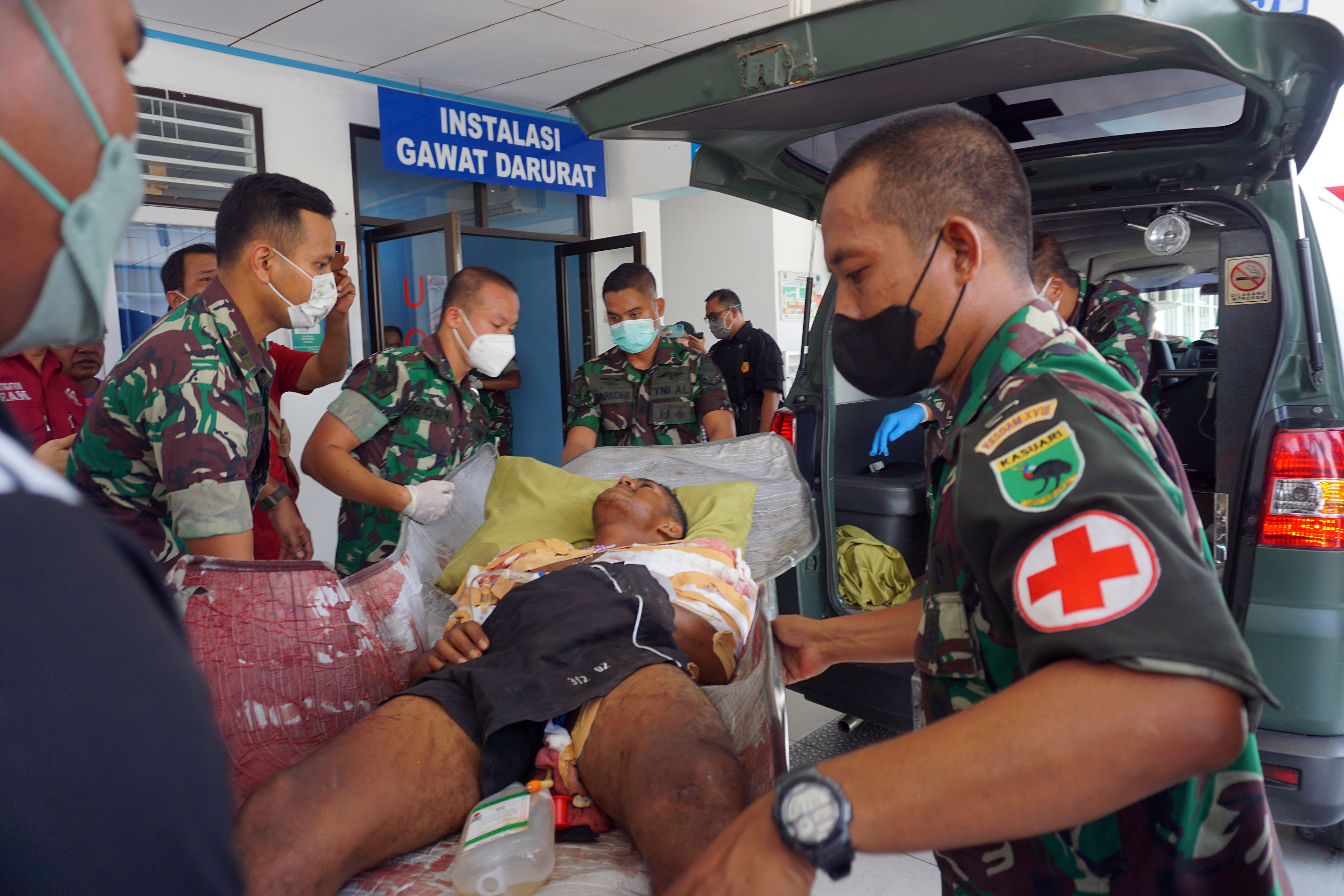 Prajurit TNI Korban Kontak Senjata di Papua Barat