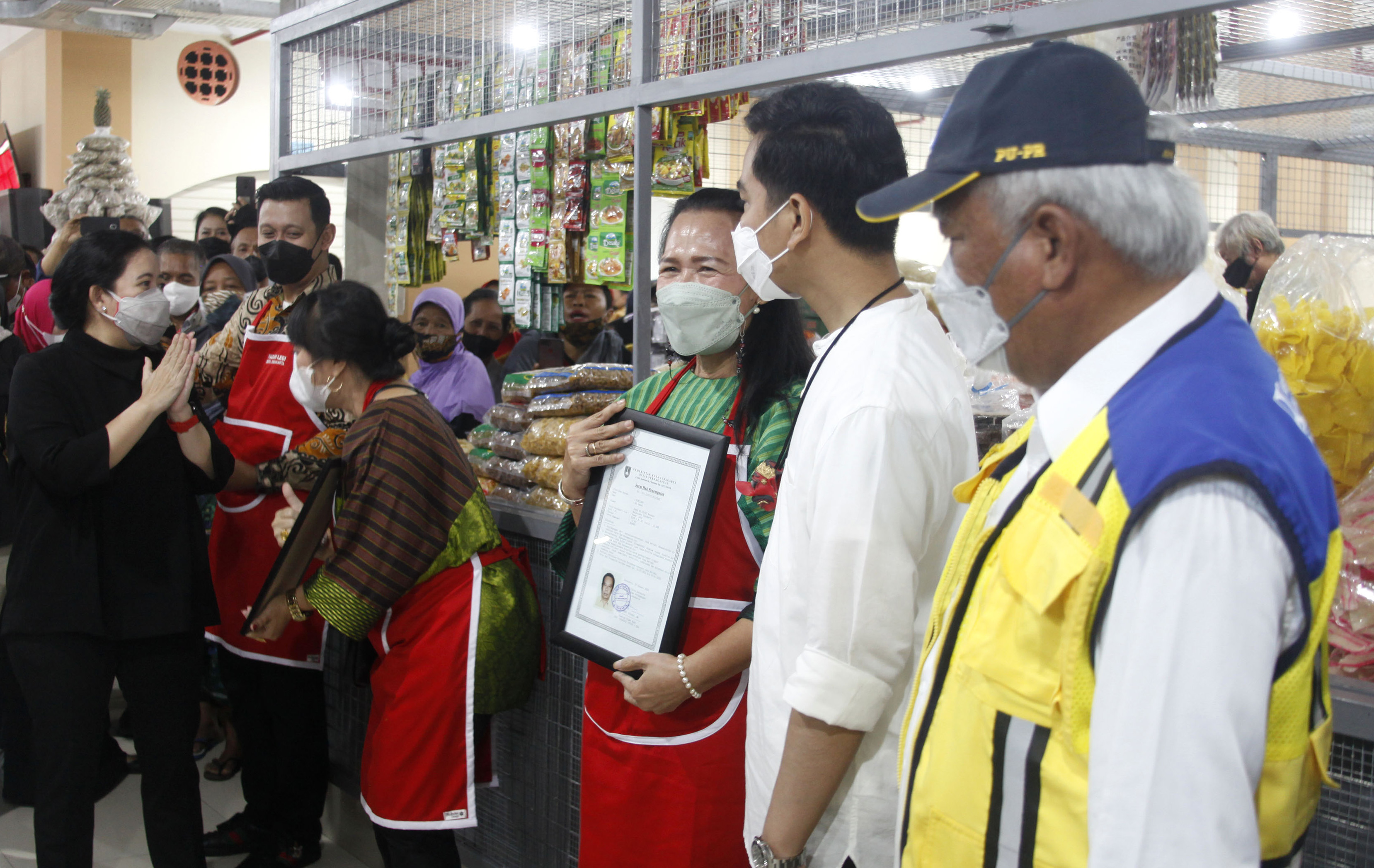 Peresmian Pasar Legi Solo