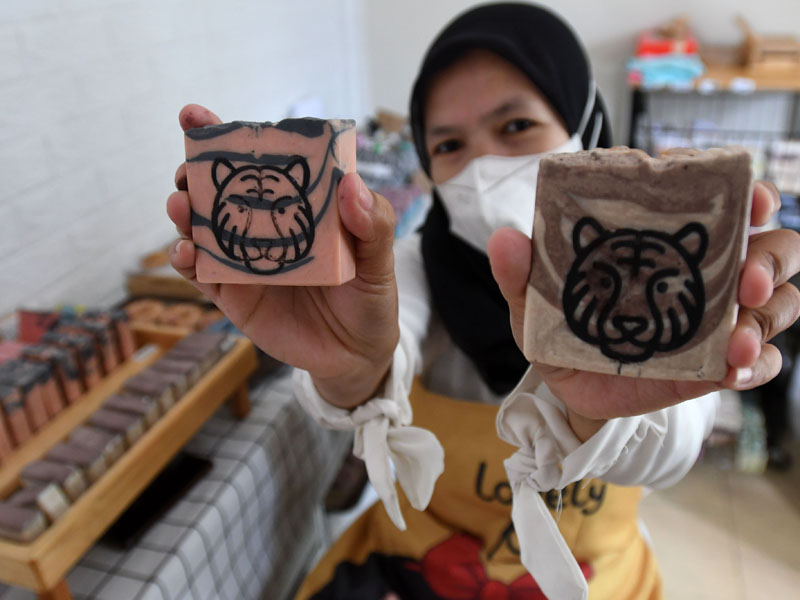 Kerajinan Sabun Handmade Tema Imlek