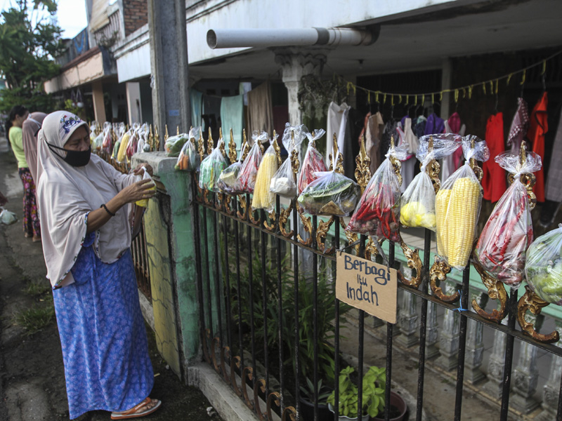 Swadaya Berbagi Sayuran