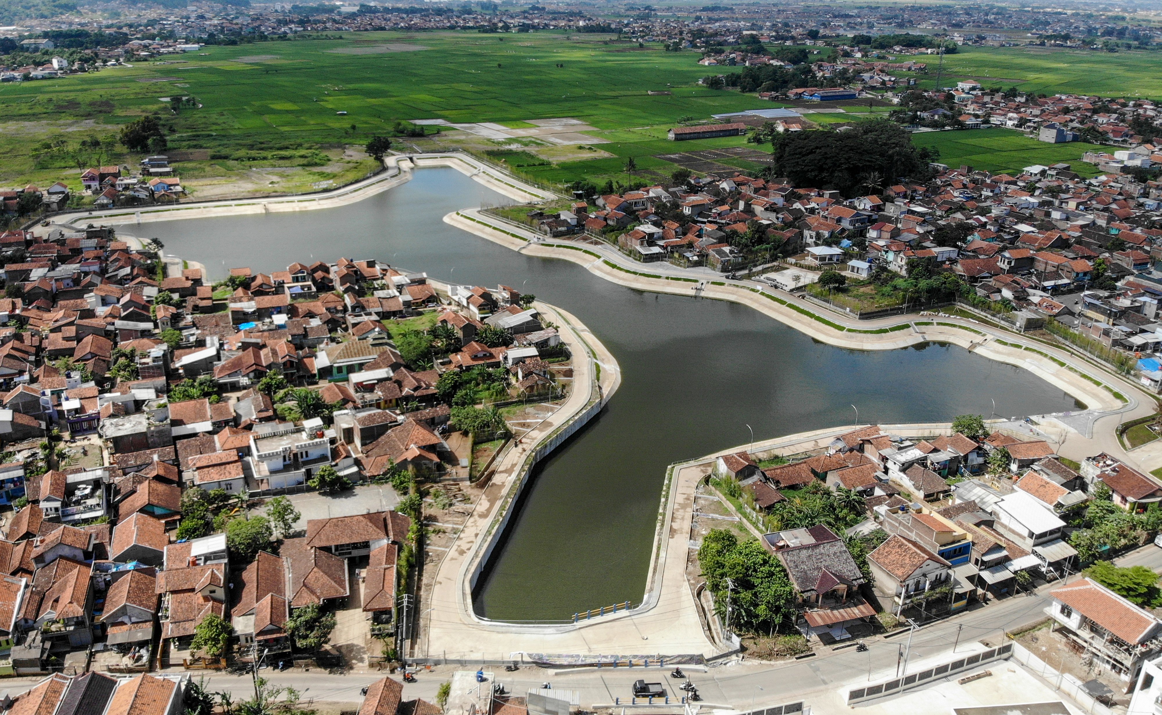 Pengoperasian Kolam Retensi Andir