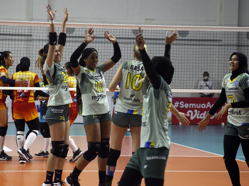 Bandung BJB Tandamata Kalahkan Jakarta Elektrik PLN