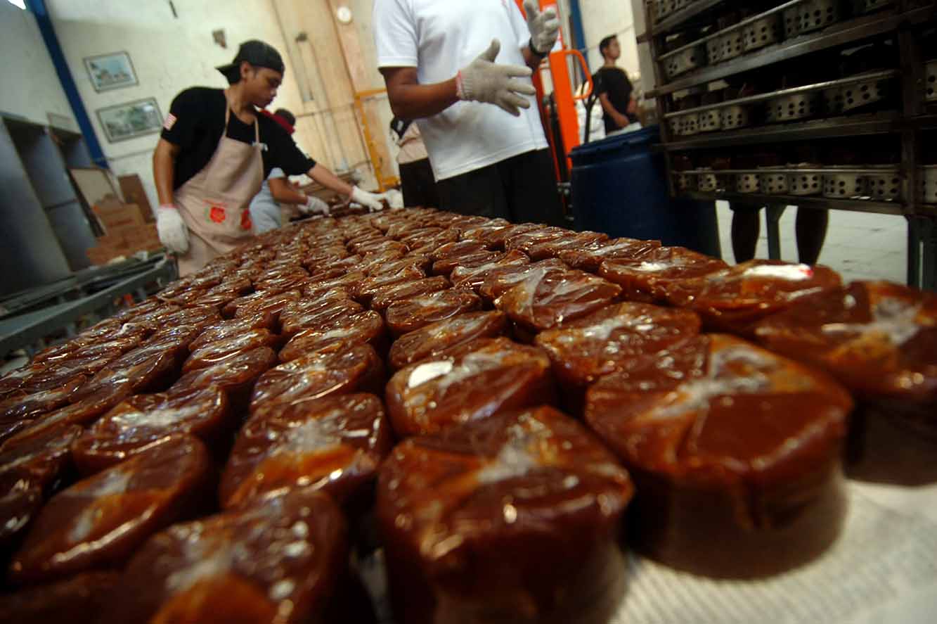 Produksi Dodol Keranjang Meningkat