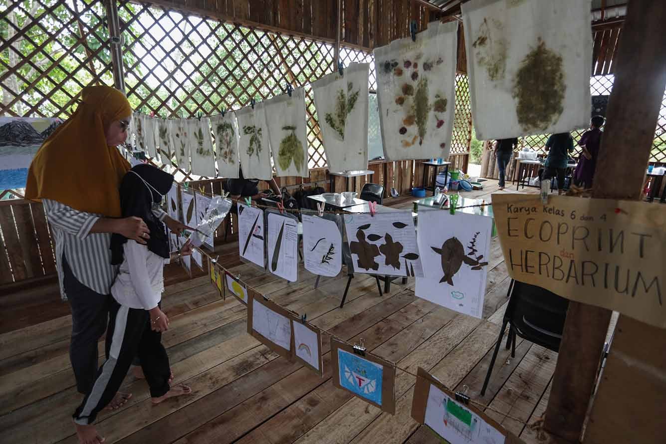 Belajar Bersama di Sekolah Sahabat Alam