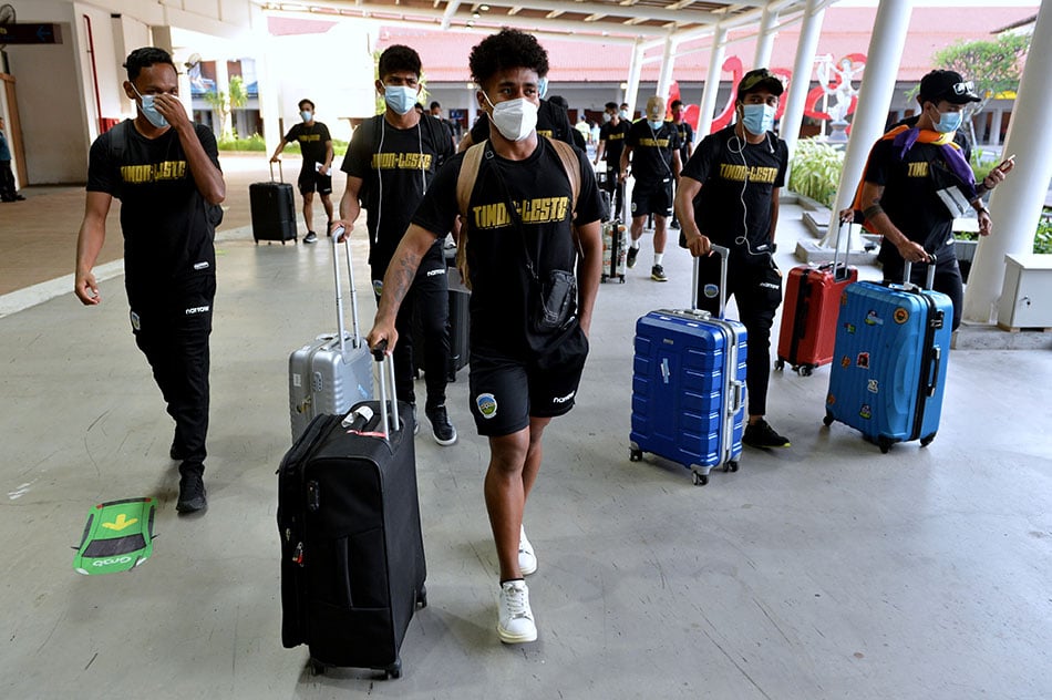 Tim Nasional Timor Leste Tiba di Bali