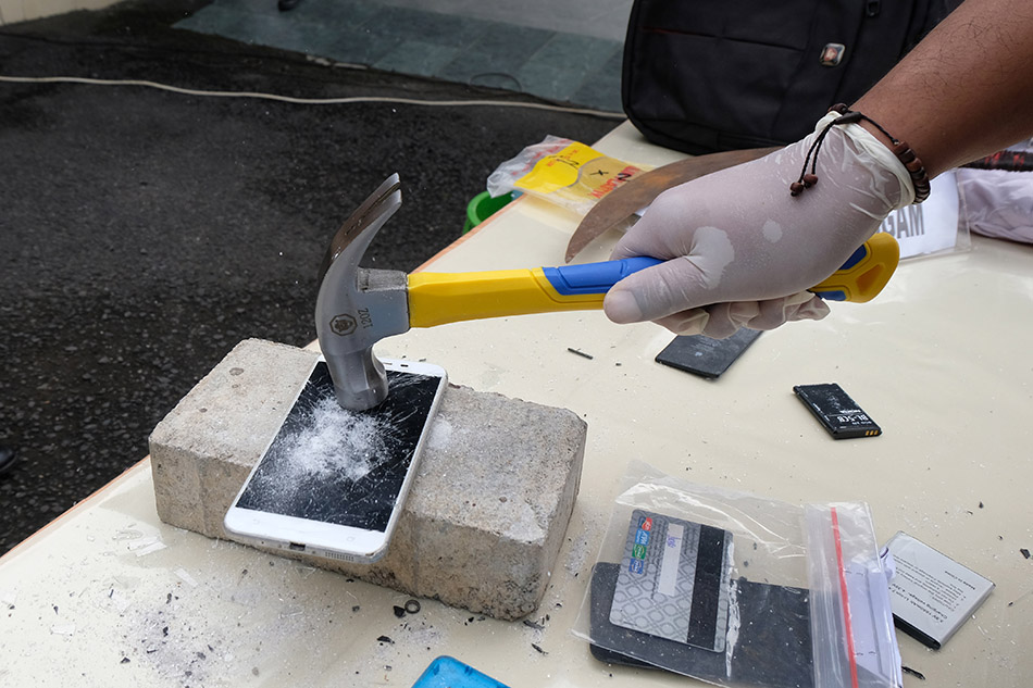 Pemusnahaan Barang Bukti Kejahatan 