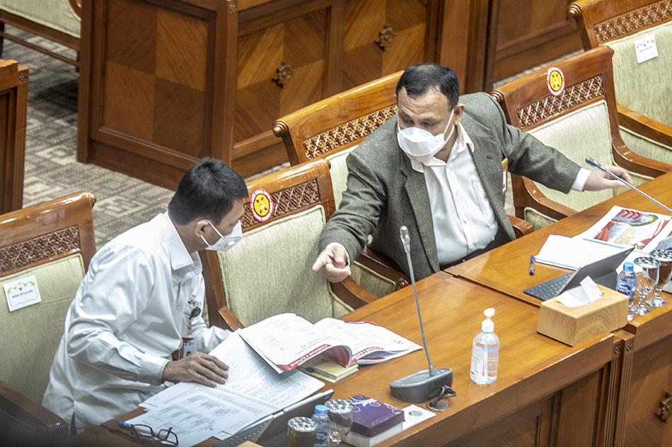 Rapat Kerja KPK dengan Komisi III DPR