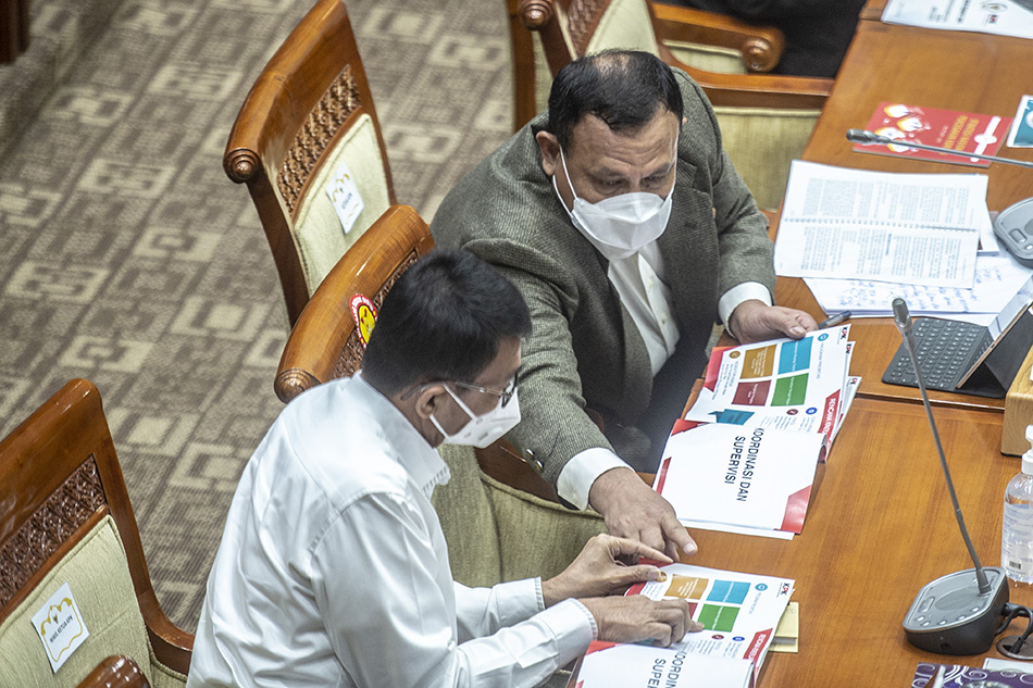 Rapat Kerja KPK dengan Komisi III DPR