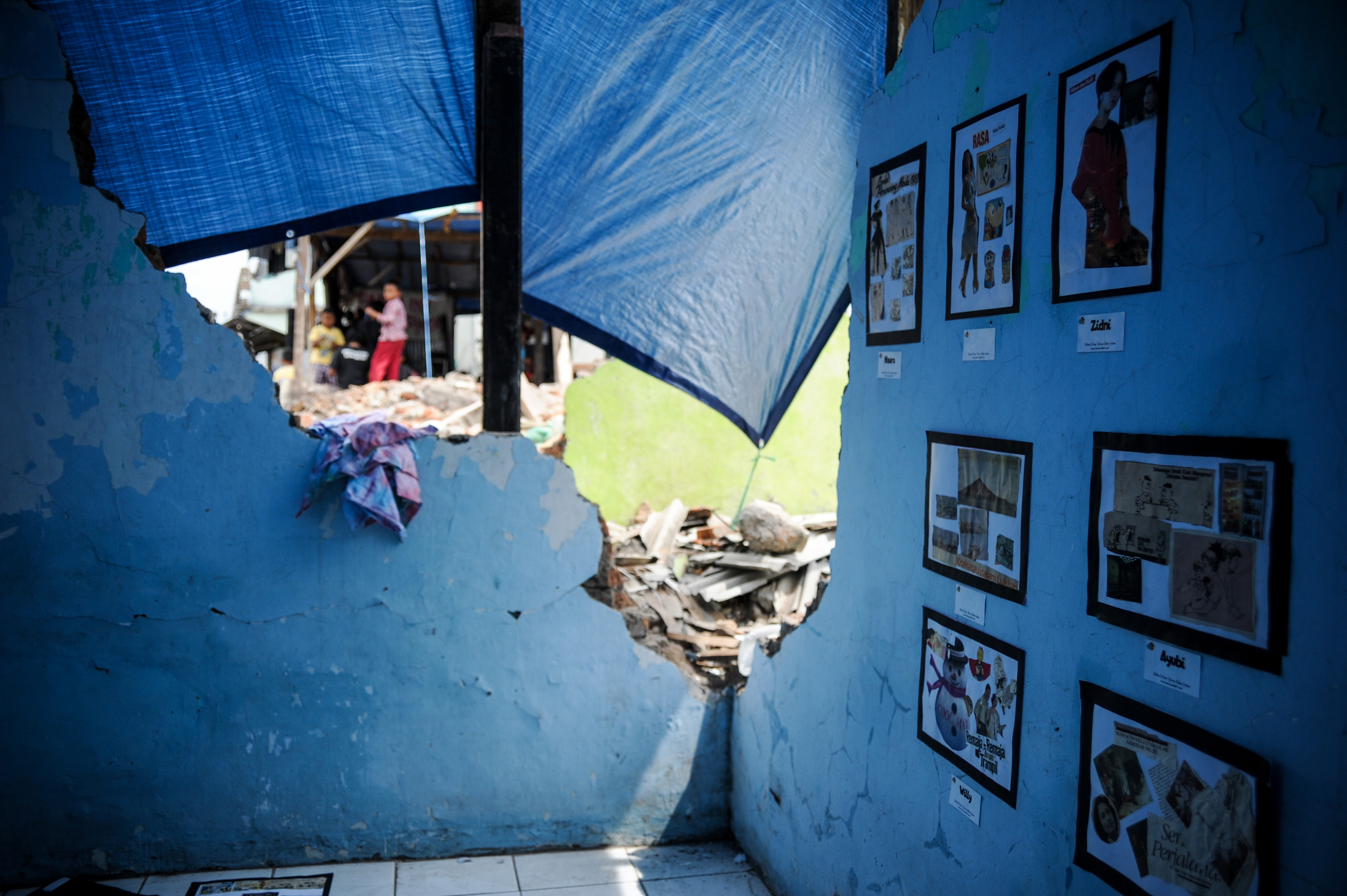 Pameran Karya Seni Anak Korban Penggusuran di Bandung