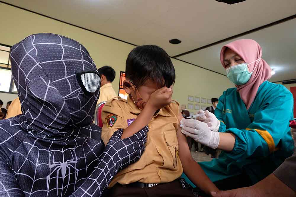 Vaksinasi Anak Bersama Superhero