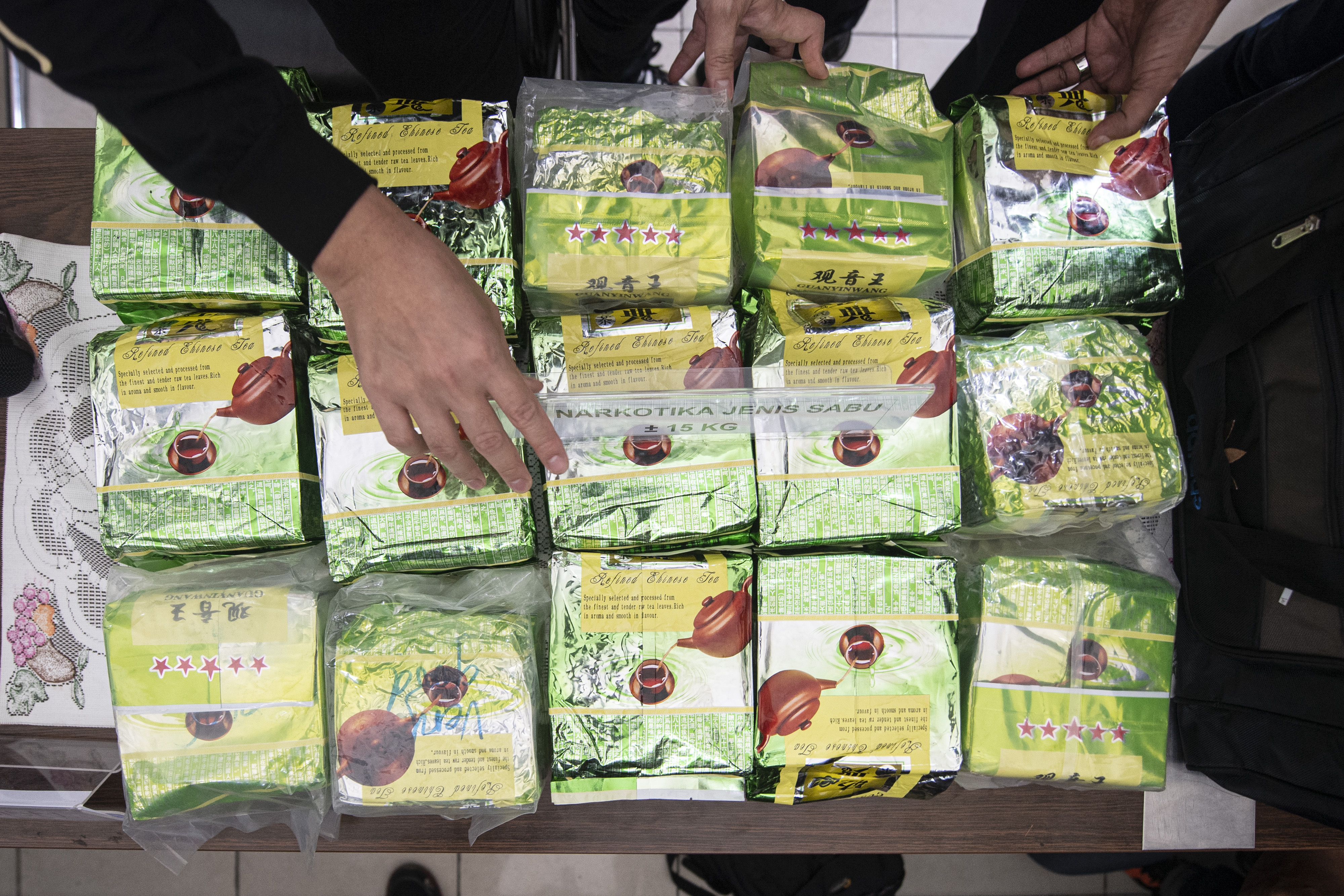 BNN Provinsi Sumatera Selatan Gagalkan Penyelundupan Sabu